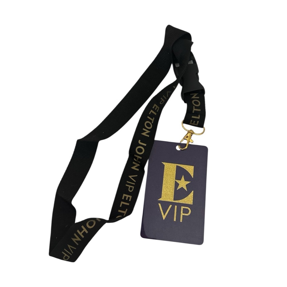 NEW Elton John VIP Lanyard Pass Collectible Concert Tour Memorabilia Great Gift